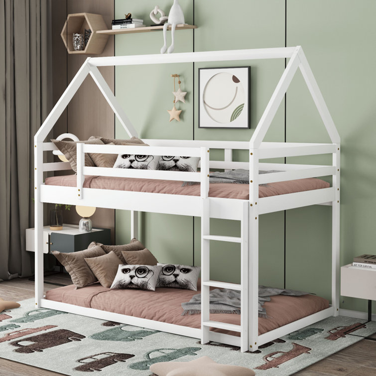 Wayfair white sale bunk beds